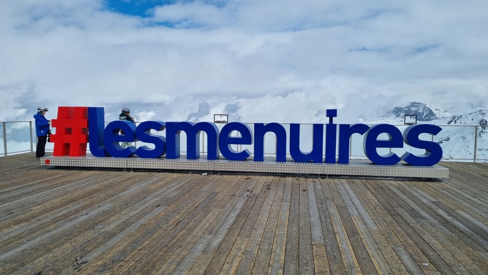 Panoramadak van Les Menuires - 360 Graden platform.